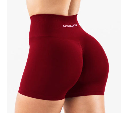 Seamless High-Waist Biker Shorts — Sculpting & Moisture-Wicking