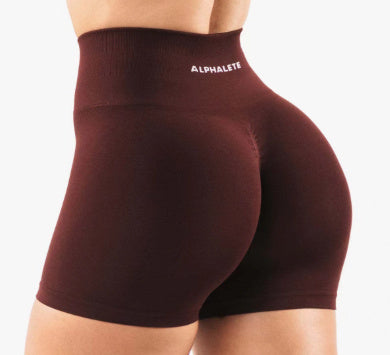 Seamless High-Waist Biker Shorts — Sculpting & Moisture-Wicking